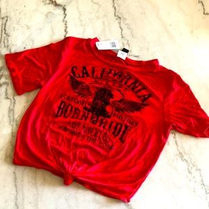 Born to Ride Crop Top